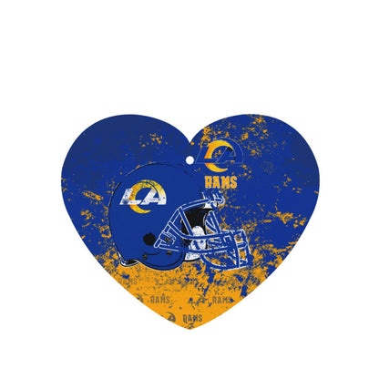 4-pcs Los Angeles Rams Car Air Fresheners Cards Set car aromatherapy tablets