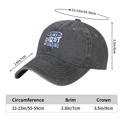 This Is My Ghost Hunting Printed unisex baseball cap adjustable cap outdoor sun hats trucker hat