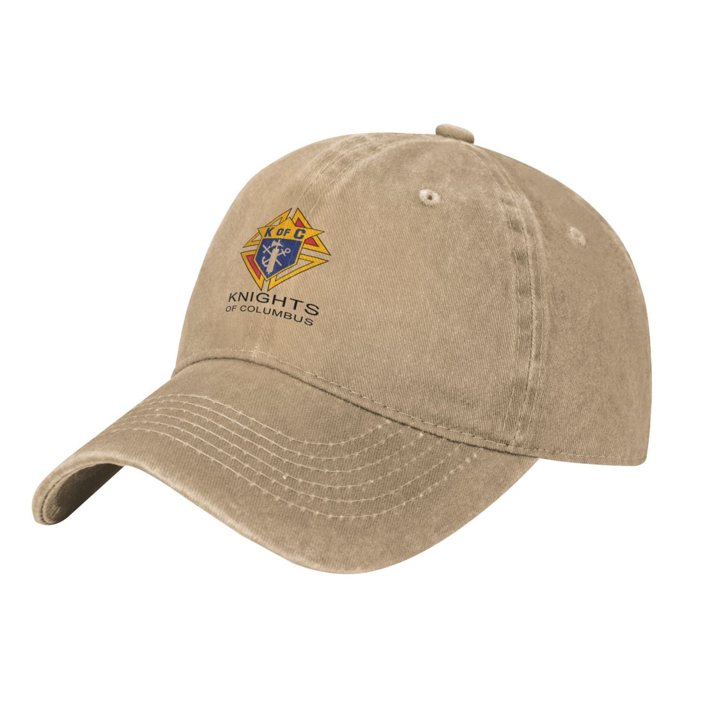 Knights Of Columbus Printed unisex baseball cap adjustable cap outdoor trucker hat veterans Gifts