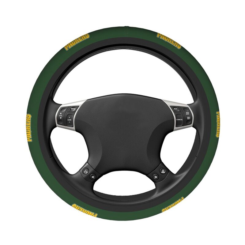 Green Bay Packers Printed car anti-skid cover elastic steering wheel cover