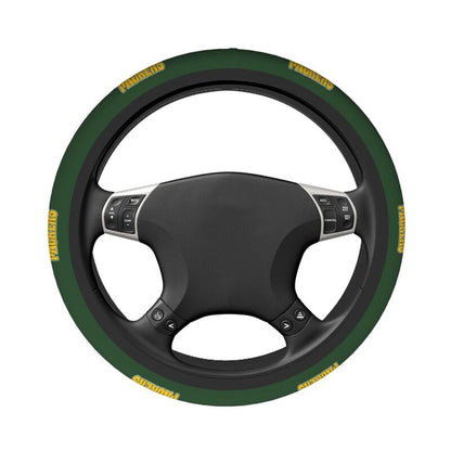 Green Bay Packers Printed car anti-skid cover elastic steering wheel cover