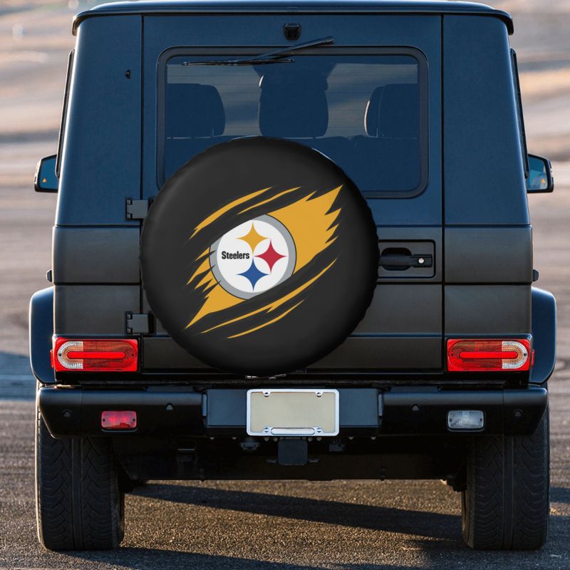 Pittsburgh Steelers Printing car tire covers waterproof car tire covers