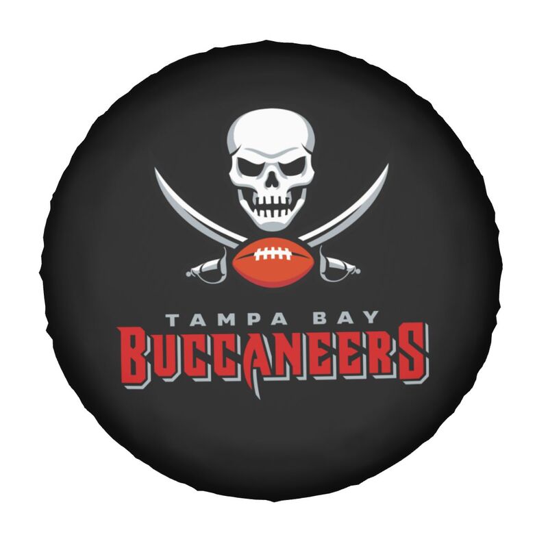 Tampa Bay Buccaneers Printing tire protection cover car sun protection tire protection covers