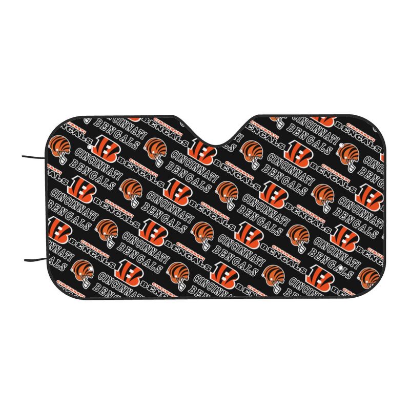 Cincinnati Bengals Printed suitable for front Car windshield sunshades Car windshield sunshades