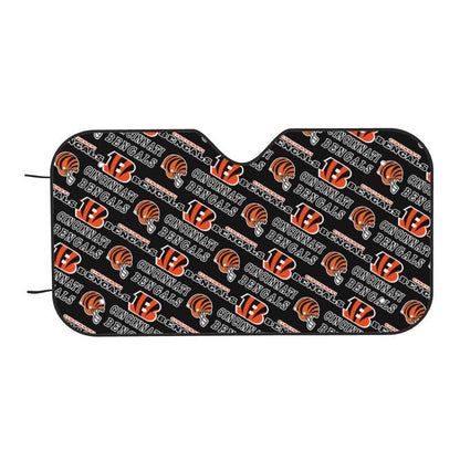 Cincinnati Bengals Printed suitable for front Car windshield sunshades Car windshield sunshades