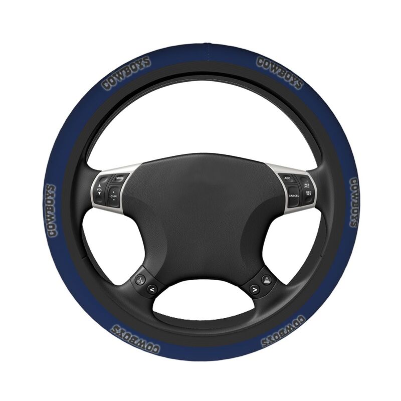 Dallas Cowboys Printed elastic steering wheel cover anti slip breathable