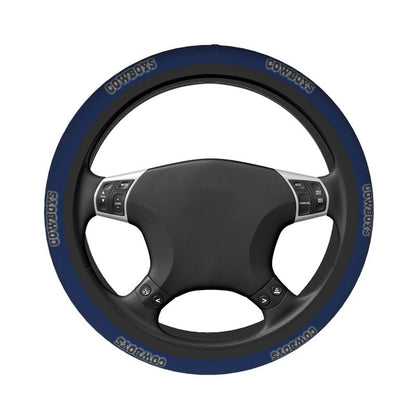 Dallas Cowboys Printed elastic steering wheel cover anti slip breathable