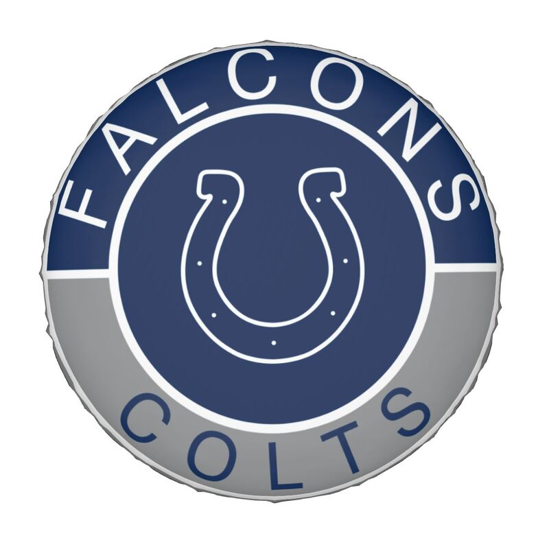 Indianapolis Colts Printed tire protection cover car spare tire dust protection covers