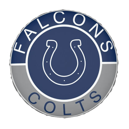 Indianapolis Colts Printed tire protection cover car spare tire dust protection covers