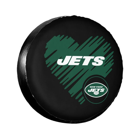 New York Jets Printed car spare tire dust protection cover tire protection cover