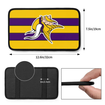 Minnesota Vikings Printed car center armrest box pad anti slip pad