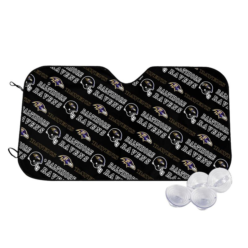 Baltimore Ravens Printed suitable for front Car windshield sunshades Car windshield sunshades