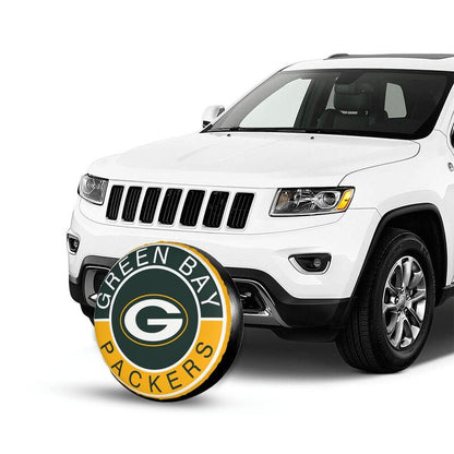 Green Bay Packers Printed tire protection cover car spare tire dust protection covers