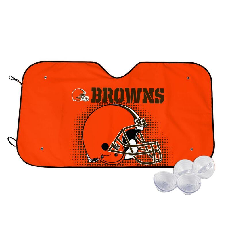 Cleveland Browns Printing car front windshield sunshade car windshield sunshade multi size