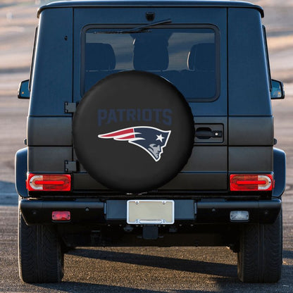 New England Patriots 3 Car tire protective cover waterproof and dustproof tire cover