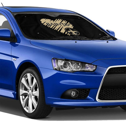 New Orleans Saints Printing is suitable car front windshield sunshades Car windshield sunshades