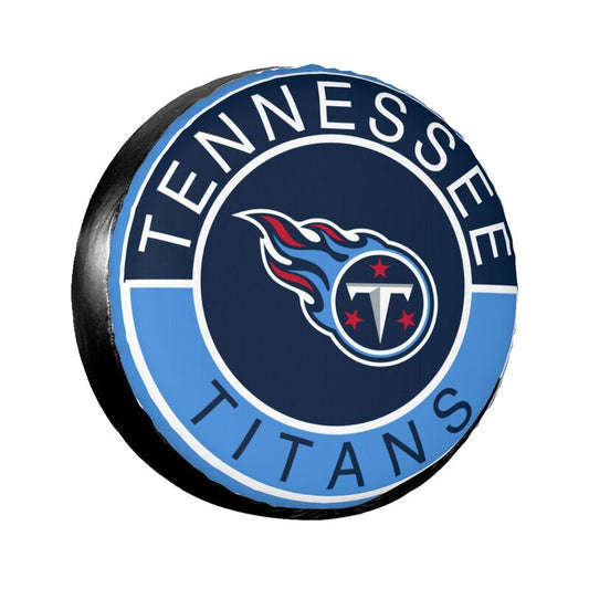 Tennessee Titans Printed tire protection cover car spare tire dust protection covers