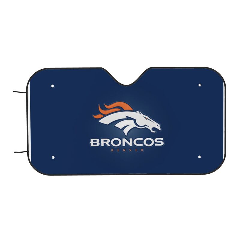Denver Broncos 4 Print Car windshield sunshades suitable for front Car windshield sunshades