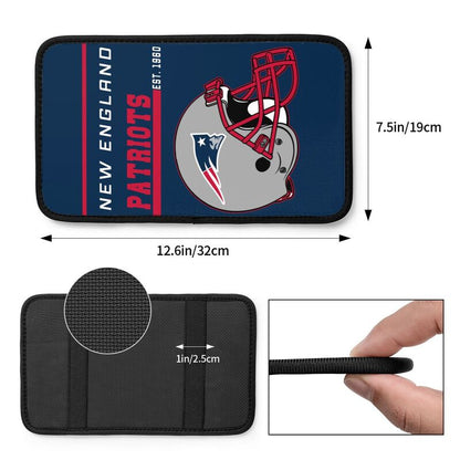 New England Patriots Print car armrest box cushion armrest protective cover