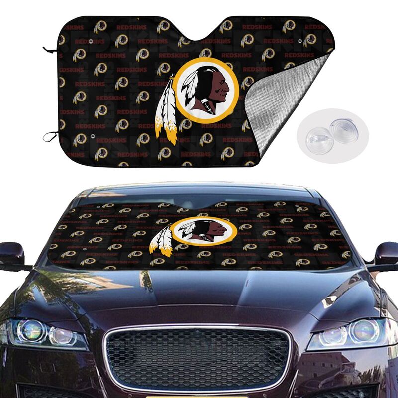 Washington Redskins Printed is suitable for front Car windshield sunshades Car windshield sunshades