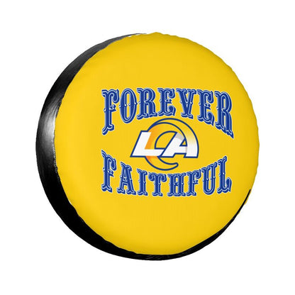 Los Angeles Rams Printing car spare tire dust protection cover tire protection cover