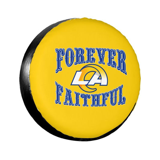 Los Angeles Rams Printing car spare tire dust protection cover tire protection cover
