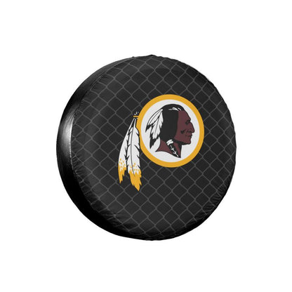 Washington Redskins Grid background car tire waterproof dustproof protective cover