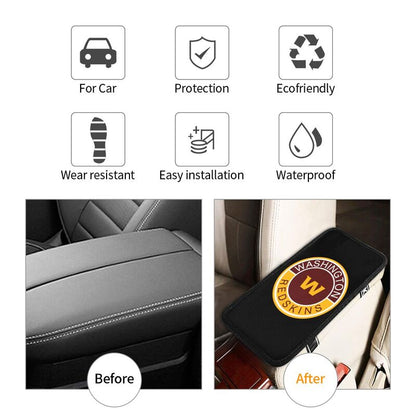 Washington Redskins print car armrest protective cover Car center console armrest pad