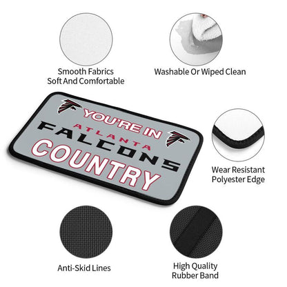 Atlanta Falcons Printed car armrest box pad elbow support pad