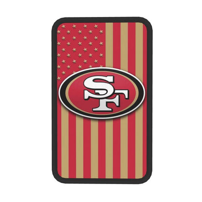 Car armrest box pad San Francisco 49ers 5 Printed central armrest box cushion protective pad