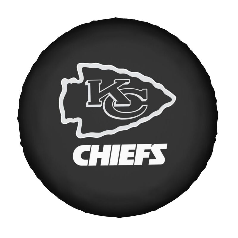Kansas City Chiefs Print tire protection covers car sunscreen tire protection covers