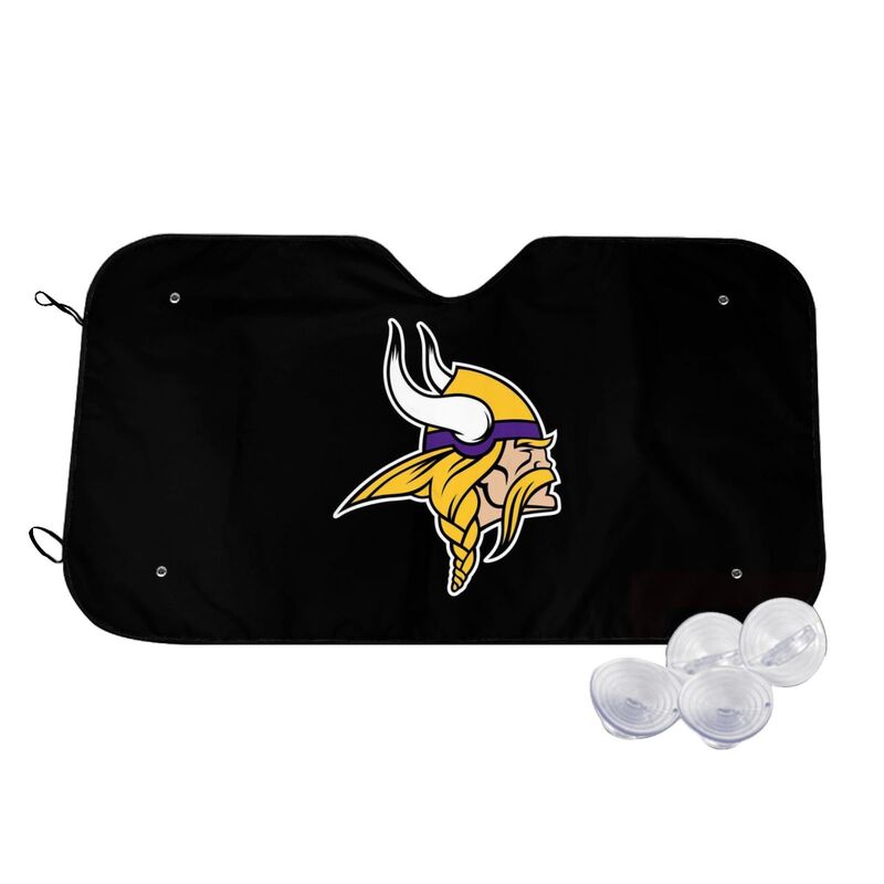 Minnesota Vikings 2 Print Car windshield sunshades suitable for front Car windshield sunshades