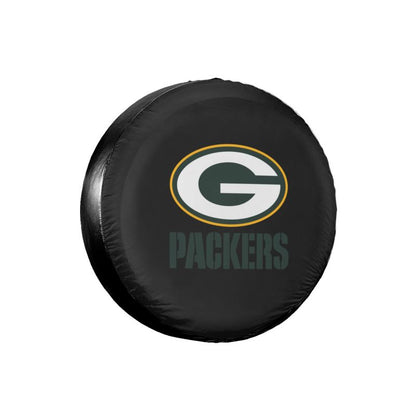 Green Bay Packers Car tire protective cover waterproof and dustproof tire cover