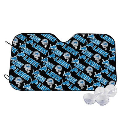 Detroit Lions Printed suitable for front Car windshield sunshades Car windshield sunshades