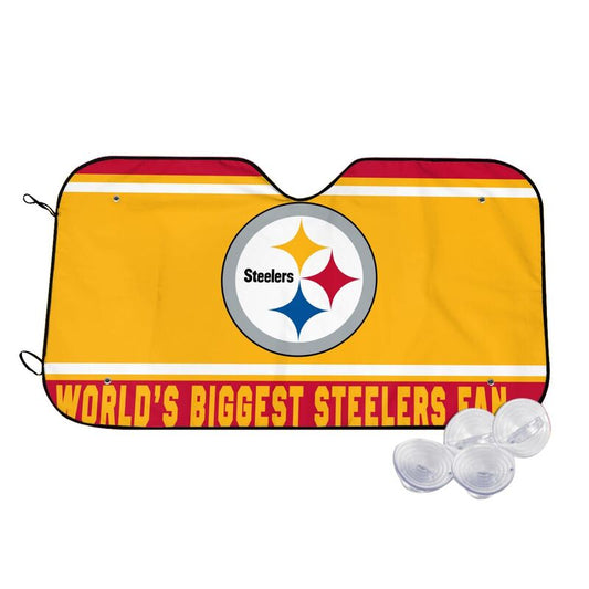 Pittsburgh Steelers Printing is suitable for car front windshield sunshades Car windshield sunshades