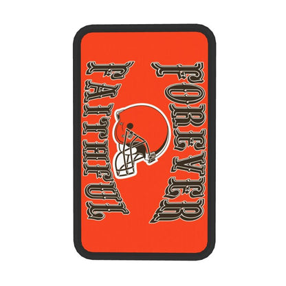 Cleveland Browns Print car armrest box cover armrest protective cover