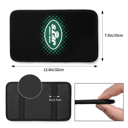 New York Jets Printed car armrest box cushion armrest protective cover