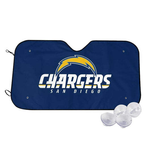 San Diego Chargers Print suitable for front Car windshield sunshades Car windshield sunshades