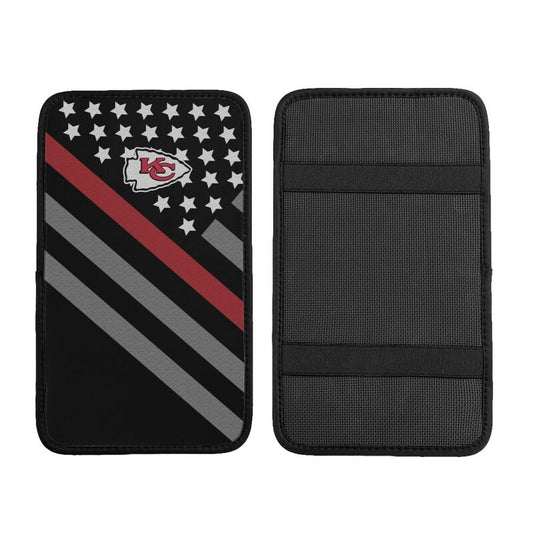 Kansas City Chiefs Protective pad for armrest box of printing vehicle
