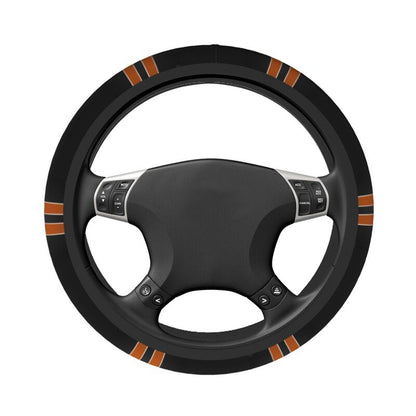 Cleveland Browns 2 Printed car anti-skid cover elastic steering wheel cover