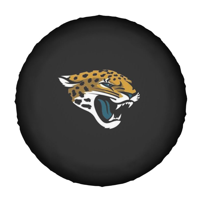 Jacksonville Jaguars Print tire protection covers car sunscreen tire protection covers