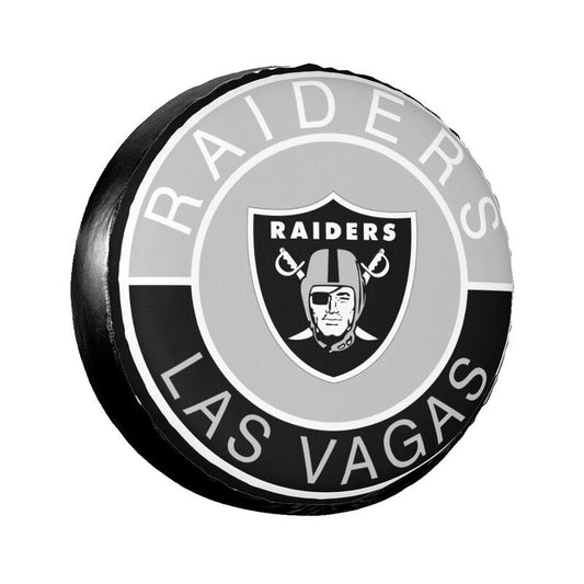Las Vegas Raiders Printed tire protection cover car spare tire dust protection covers