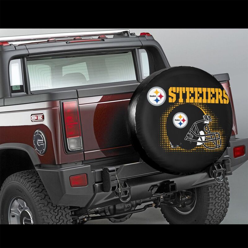 Pittsburgh Steelers Printed tire protection cover car sun protection tire protection cover