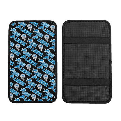 Detroit Lions1 Printing car armrest box protective pad