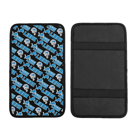 Detroit Lions1 Printing car armrest box protective pad