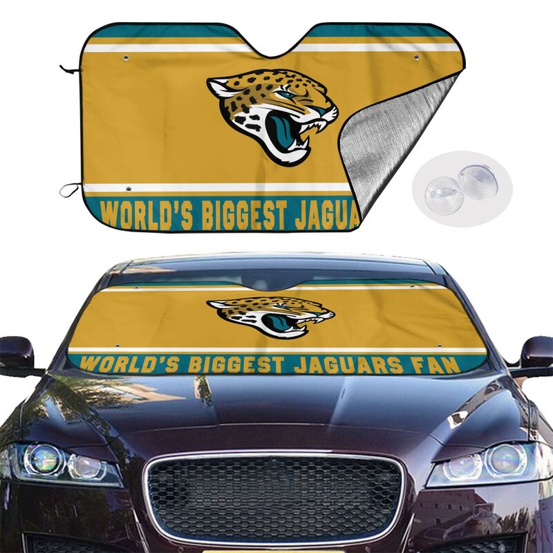 Jacksonville Jaguars Printing is suitable for car front windshield sunshades Car windshield sunshades