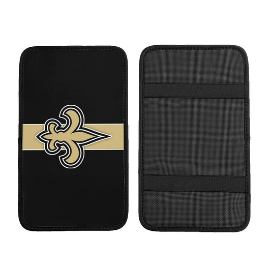 New Orleans Saints2 Printed car center armrest box pad anti slip pad