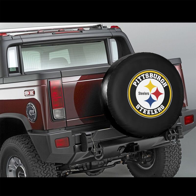 Pittsburgh Steelers 3 Printing tire protection cover car sun protection tire protection covers