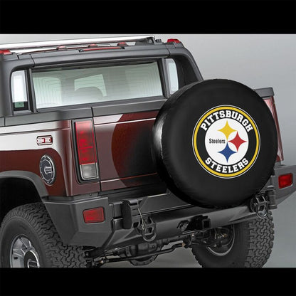 Pittsburgh Steelers 3 Printing tire protection cover car sun protection tire protection covers