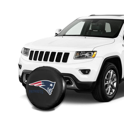 New England Patriots 2 Car tire protective cover waterproof and dustproof tire cover